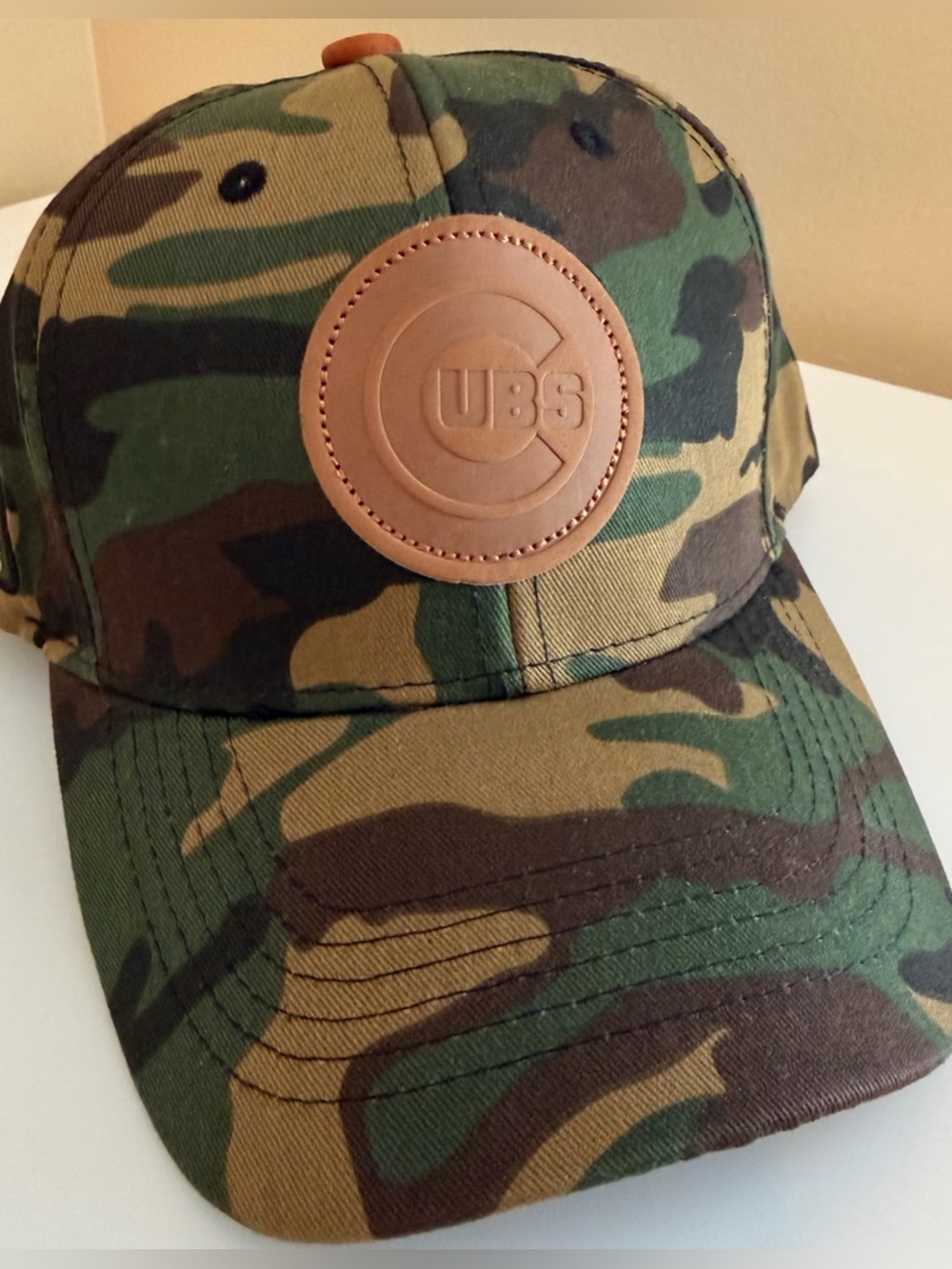 Chicago Cubs Camo Adjustable Hat Cap MLB Melonwear